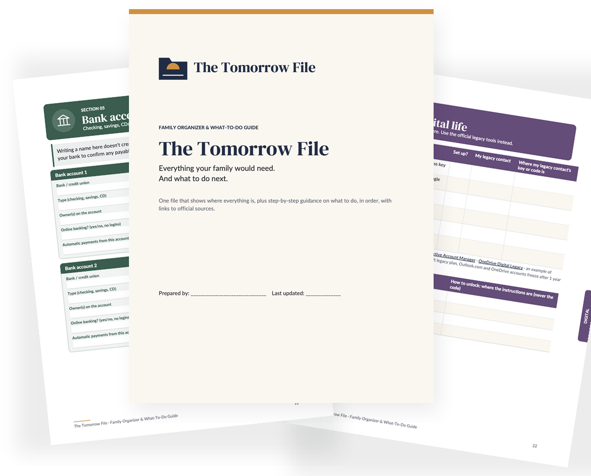 Pages of The Tomorrow File