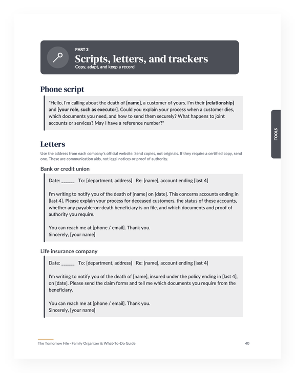 Letters and scripts